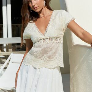 Sweet Salvation Top White